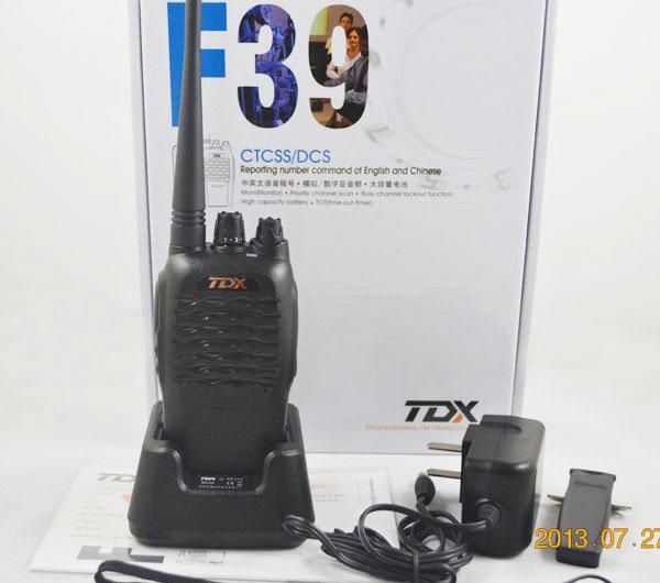 5Watts +16Channes Professional Handheld Radio Transceiver TDX-F39 4