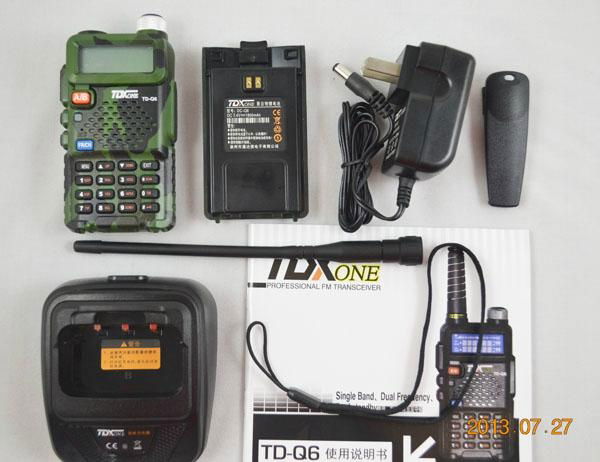 TDX Discount Price Dual Band  2 Way Radios TDX-Q6 4