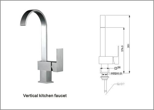 Concealed kitchen faucet Mixer&Taps Basin Faucet 5