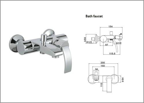 Bath Mixer&Taps Bath faucet Shower faucet Basin faucet Kitchen faucet