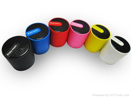 promotion gift mini portable speaker mp4 player