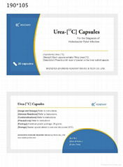 13C urea breath test kit for Helicobacter Pylori detecting