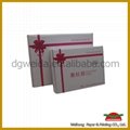 handmade paper Gift Boxes with color assortment 3