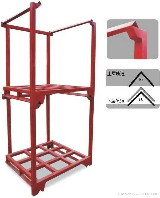 Movable Warehouse Metal Stack Rack 3