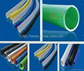 Air conditioning drainage with plastic hose  1