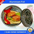 aluminium foil disposable round tray