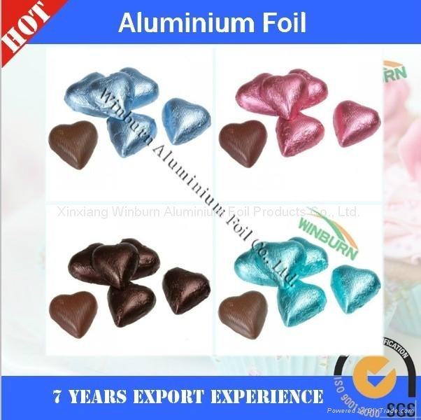 Chocolate aluminum foil 3