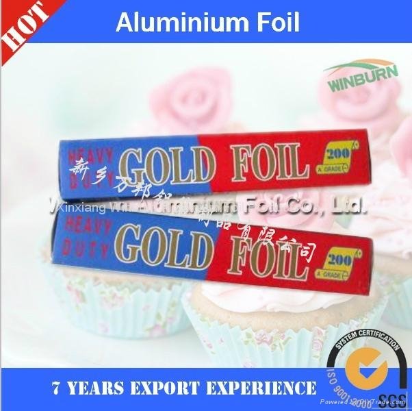 Household aluminum foil rolls