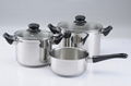 GZ0135  Stainless Steel Cookware set with Bakelite handle 1