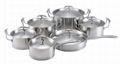 SA-12013 12pcs stainless steel cookware