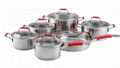 SA-12018 12pcs stainless steel cookware