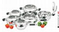 SA-12019 12pcs Stainless Steel Cookware