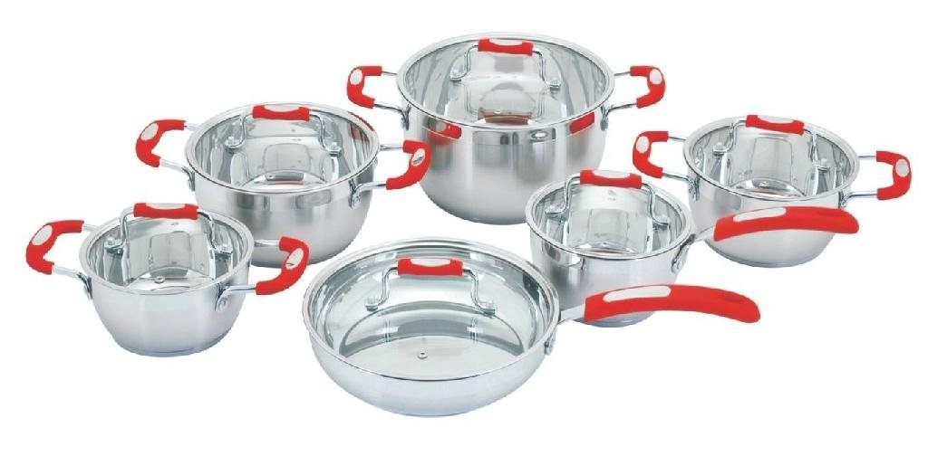 SA-12021  Stainless Steel Cookware Set 