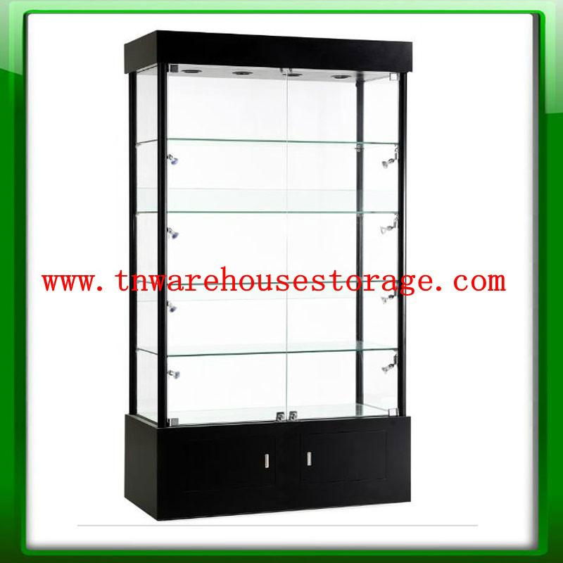 HOT glass display case