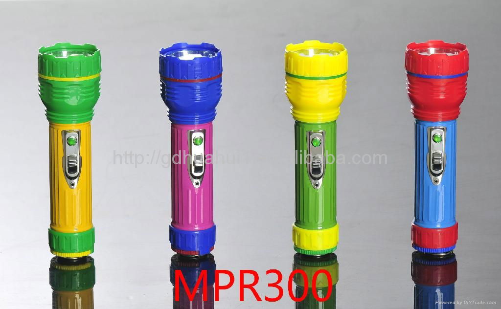 High quality metal & plastic led flashlight torch popular in Africa 2