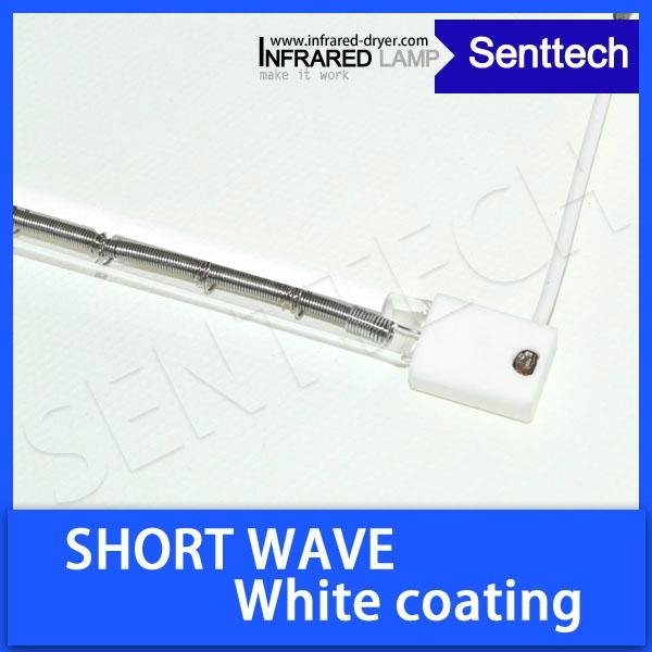 Short wave infrared heating lamp with golden coating 3