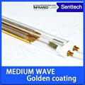 Infrared lamp medium wave with golden