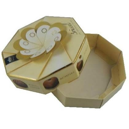 Printing Golden Christmas Small Paper Gift Box for Packaging 2