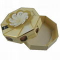 Printing Golden Christmas Small Paper Gift Box for Packaging 2