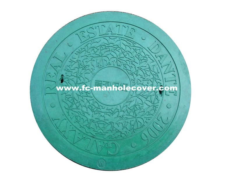  EN124 D400 Composite Manhole Cover C/O Ø650mm