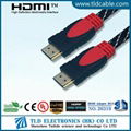 Wholesale Dual Color HDMI Cable Support 1080P 3D 3