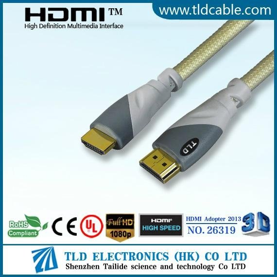 2013 Dual Color HDMI Cable Wire AM to AM Support 1080p