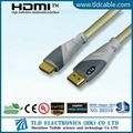 2013 Dual Color HDMI Cable Wire AM to AM Support 1080p