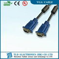 Blue Head VGA Cable Brand to LCD TV With