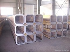 thick wall hollow square steel tube