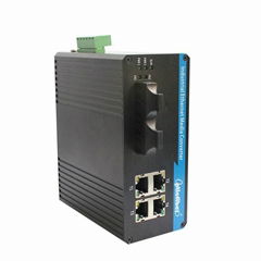 10/100/1000M Industrial fiber media converter