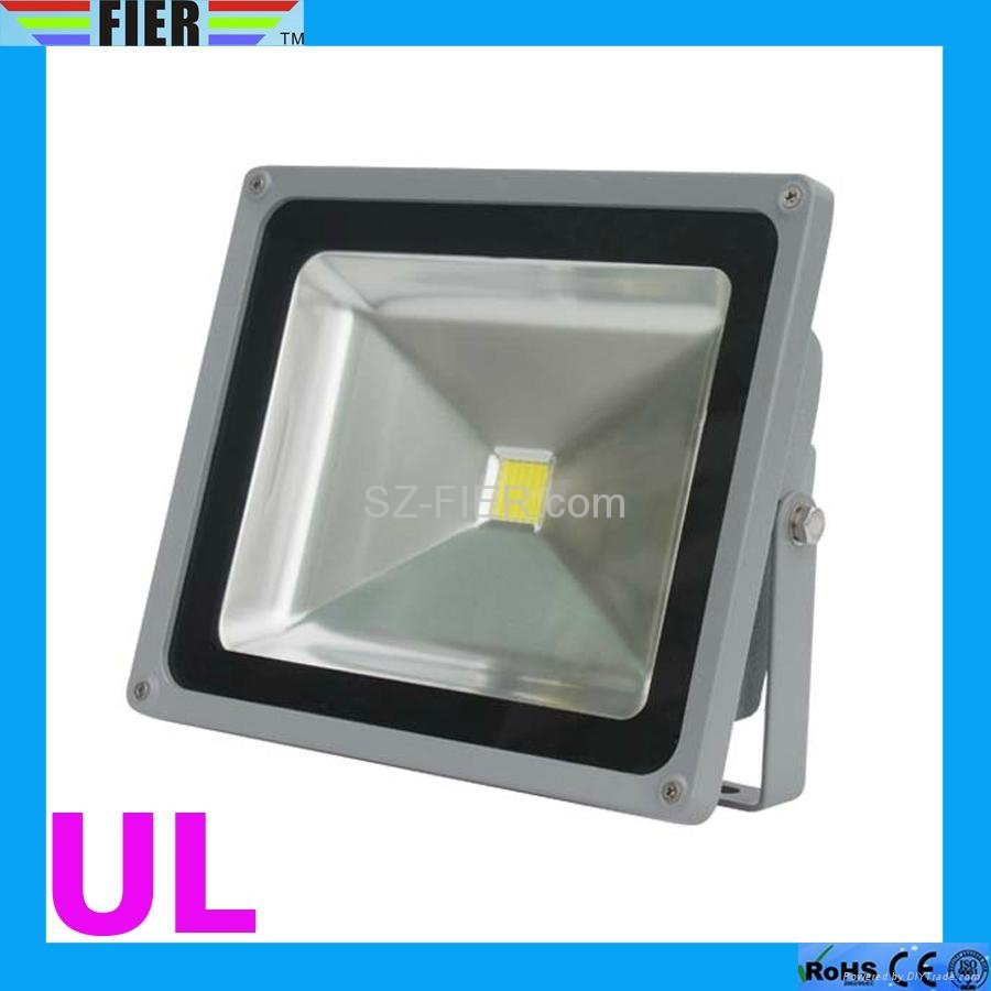 High Quality Bridgelux Chip UL(E352374) 50W COB LED Flood Light