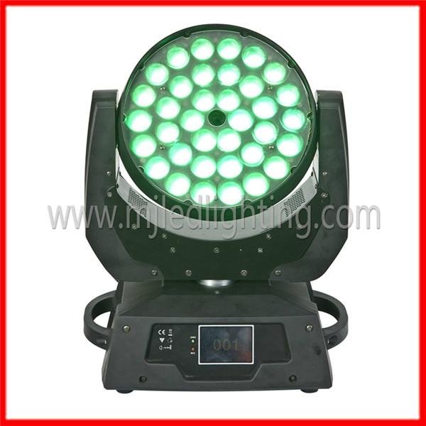 RGBW Color 36*10W LED Zoom Moving Head Light  3