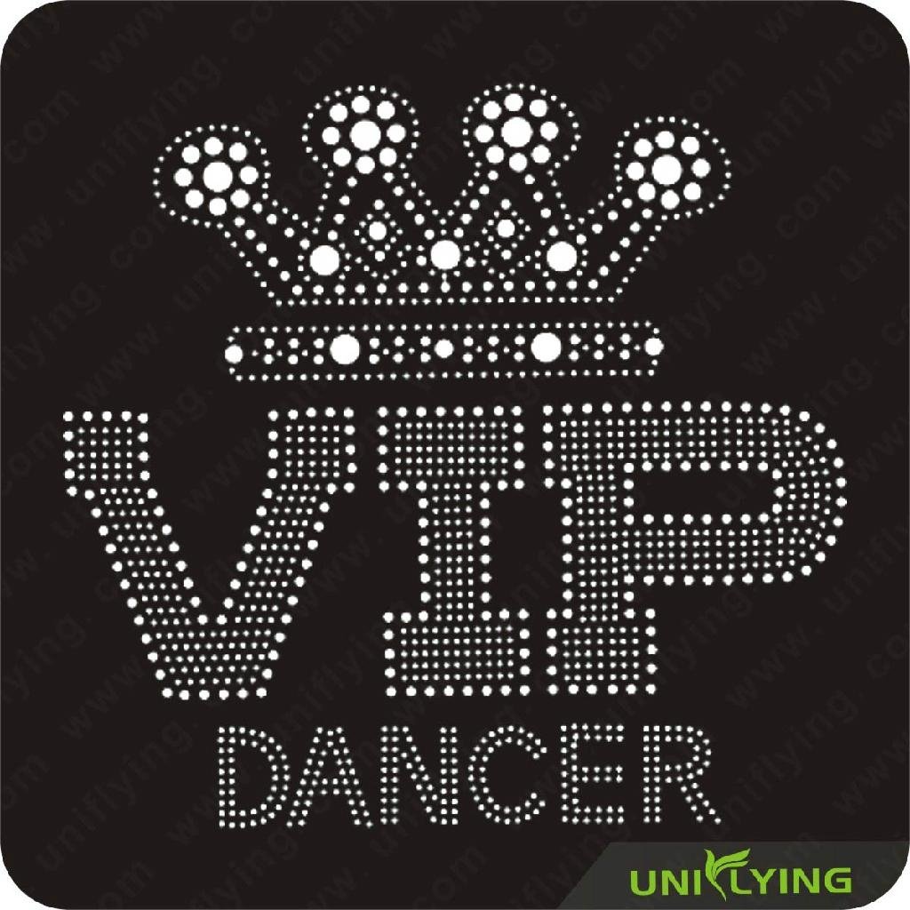 VIP dancer crown hotfix design transfer