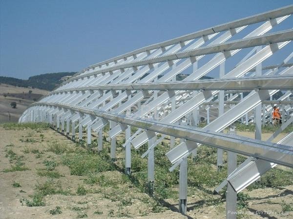 Ground mounting aluminum roof solar mounting bracket/