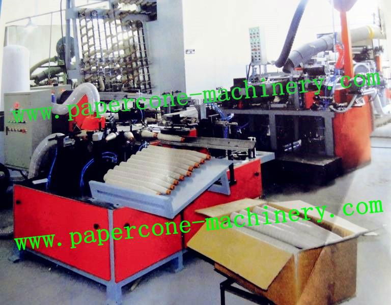 Spinning cone making machine