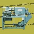 Conical paper bobbin winding machine