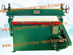 Paper shape cutting machine for textile yarn cone