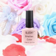 Bluesky shellac gel polish uv led soak