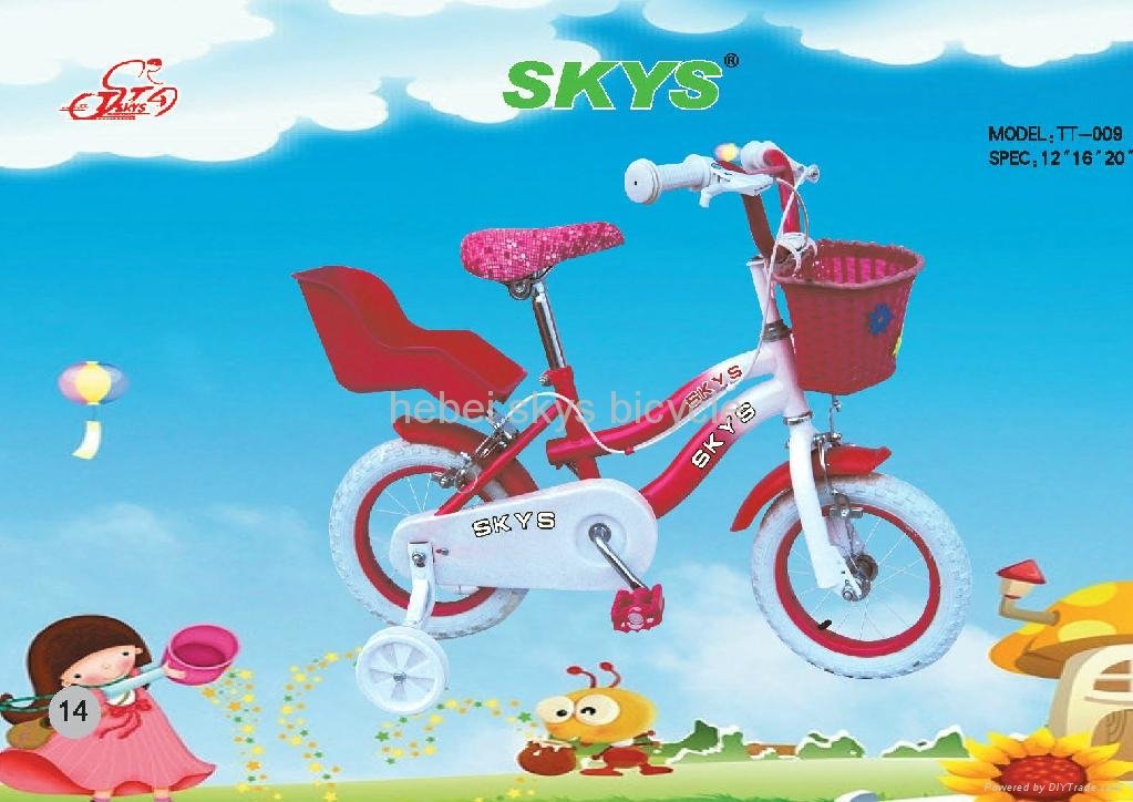 children Bike with Doll Seat