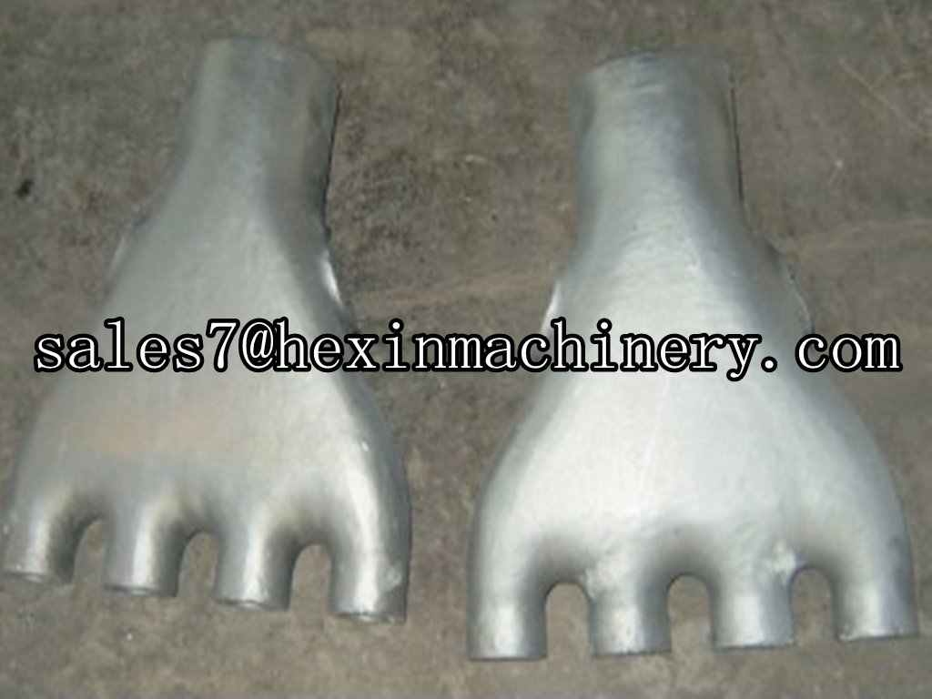 investment casting heat resistant pipe fittings 