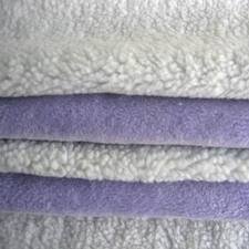 DTY 150D/96F Bonded Sherpa Fleece Fabrics
