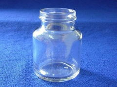 Glass Storage Jar and Wide Mouth Jar