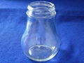 6oz Clear Glass Milk Jar