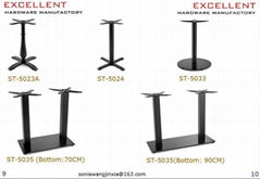 bar table leg in furniture