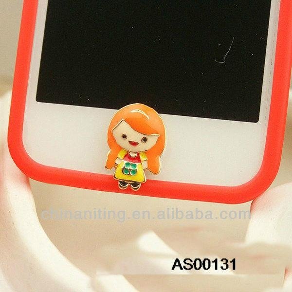 home button sticker for iphone,girl gift.promotion items  5