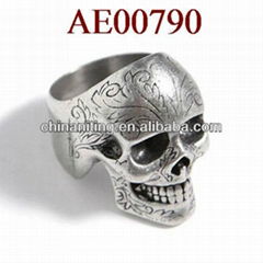 fashion metal skul ring rings jewellery vners