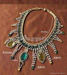 100% Hot selling jewelry wedding necklace fashion accessories of china factory o