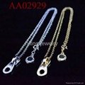 fashion zipper pendant necklace metal 2013 