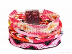 American style fashion design twinkle weave bracelet