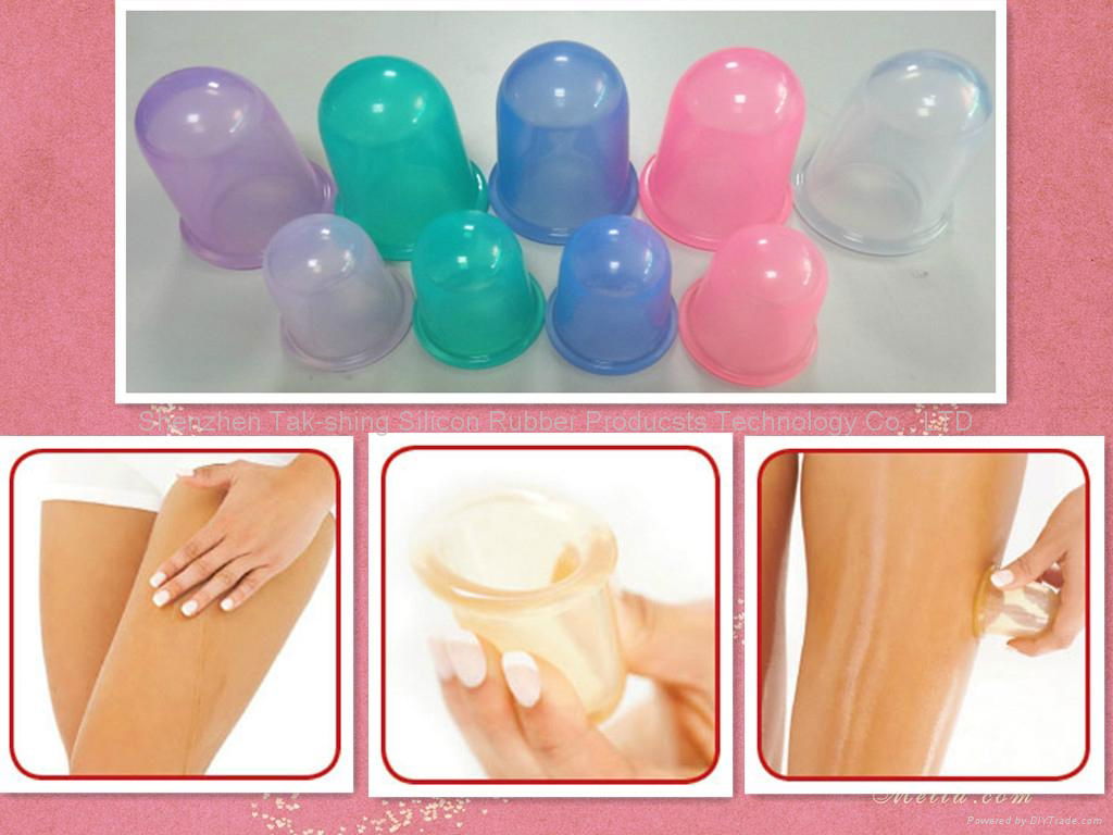 healthy medical silicon massage cupping cup